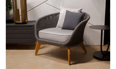 Кресло уличное с подушками PF.OUT.LU.PL