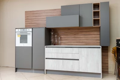 Кухня Makonti Fenix/Alvic P EXPO