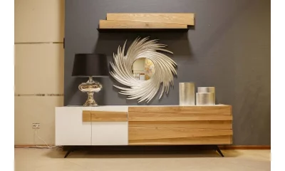 Комод+полка с подсветкой MARONESE Scuderia M9162