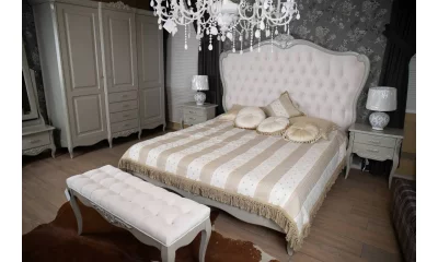 Кровать с мягким изголовьем Kreind G528-K04-S-B07