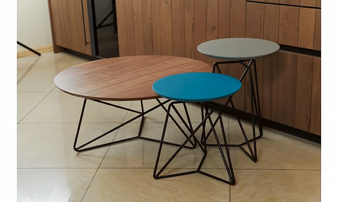 Комплект из 3х кофейных cтолов Homage Solo 423984