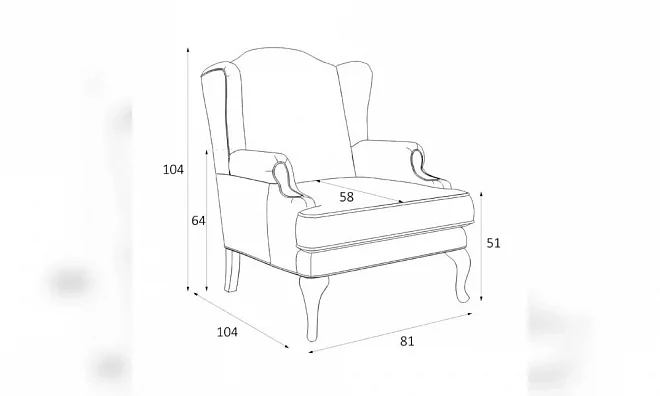 Кресло Kreind Френсис M12-Bn-0374 M12-BN-0374