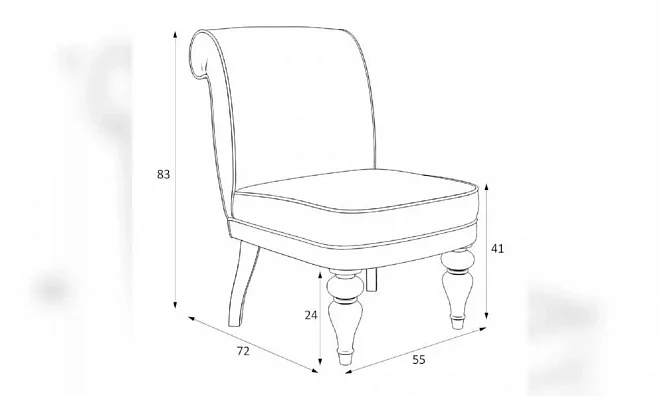 Кресло Kreind Лира M16-B-0389 M16-B-0389