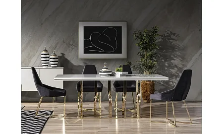 Стол Обеденный Orix Zen Gold