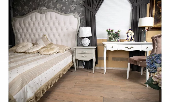 Кровать с мягким изголовьем Kreind G528-K04-S-B07