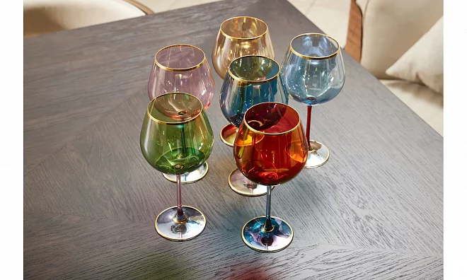 Набор бокал Vetrerie Di Empoli Arlecchino AQ-3276/65