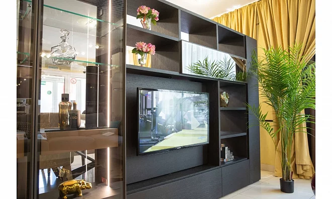 Стеллаж Sangiacomo Modo 2020 carbon oak MODO2020