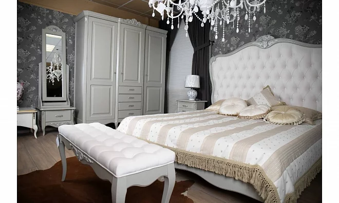 Кровать с мягким изголовьем Kreind G528-K04-S-B07