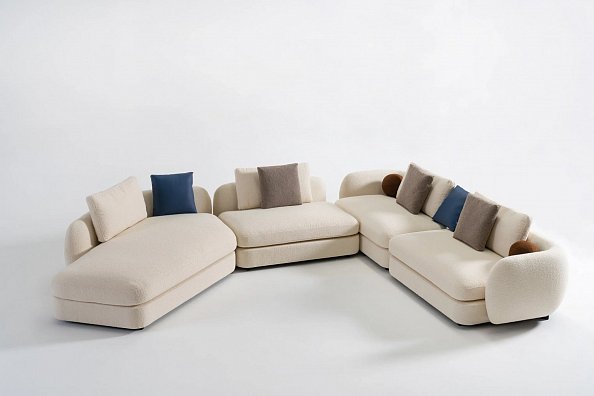 Диван угловой левый Homage Vogue VOGUE